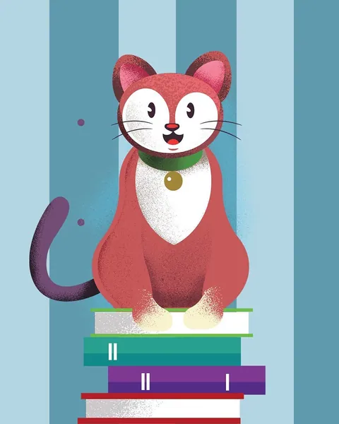 Reading Cat thumbnail